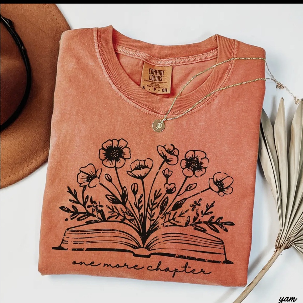 Comfort Colors Orange Graphic Tee